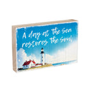 Coastal Wooden Plock Restore Soul 12x8"