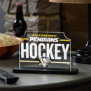 Pittsburgh Penguins Hockey Rectangle Desklite LED Decor