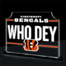 Cincinnati Bengals NFL Football Rectangle Desklite LED Decor