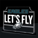Philadelphia Eagles NFL Football Rectangle Desklite LED Decor