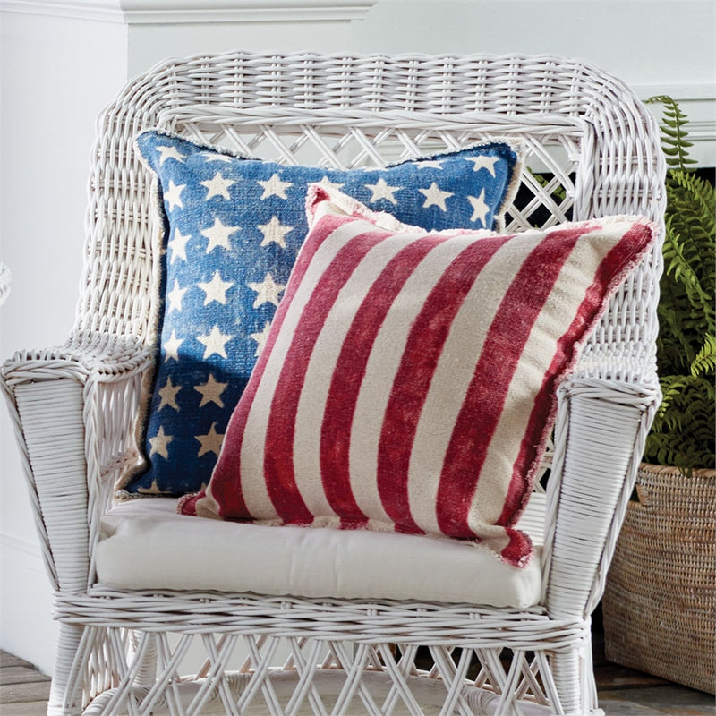 Napa Home Garden, STAR SPANGLED 18" SQUARE PILLOW,jm227