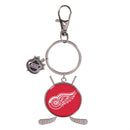 Detroit Red Wings Key Chain Charm