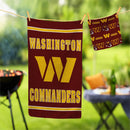 Washington Commanders Quick Dry 1pc Kitchen Towel and 1pc Dish Cloth Kitchen Gift Set