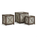 Napa Home Garden, CEDAR RIDGE CACHEPOTS ,SET OF 3,kn221