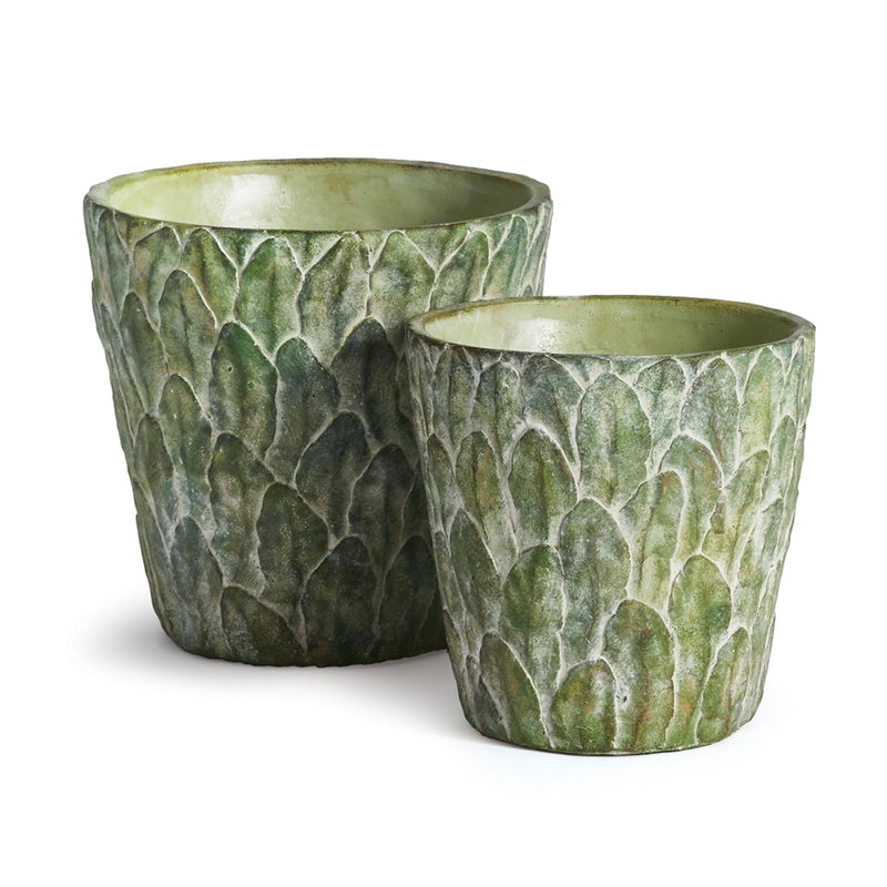 Napa Home Garden, FELDBURG POTS ,SET OF 2,ld402