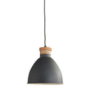 Napa Home Garden, BRODY PENDANT MATTE CHARCOAL,ms202bk
