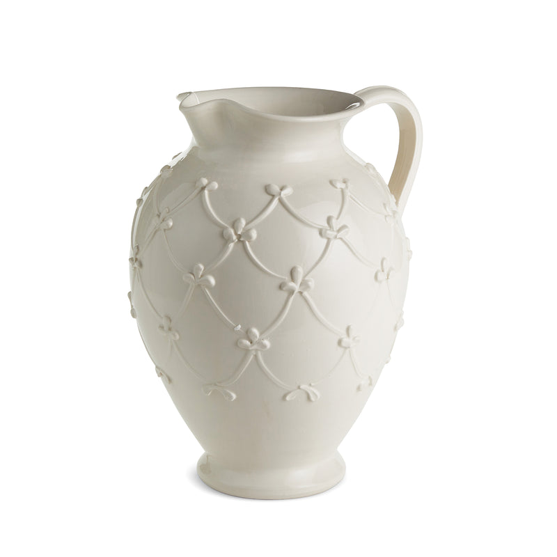 NAPA Home & Garden, DIAMANTE DECORATIVE PITCHER,N2MG03WH