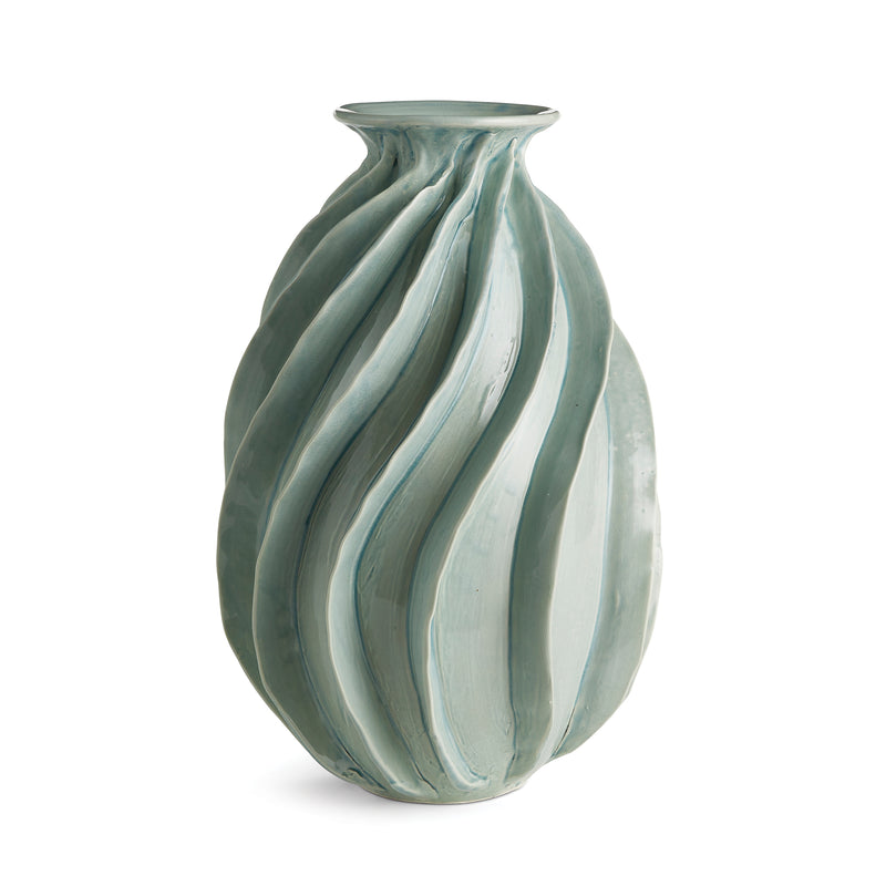 NAPA Home & Garden, ONDULATA VASE 17.25",N2MG16BLL