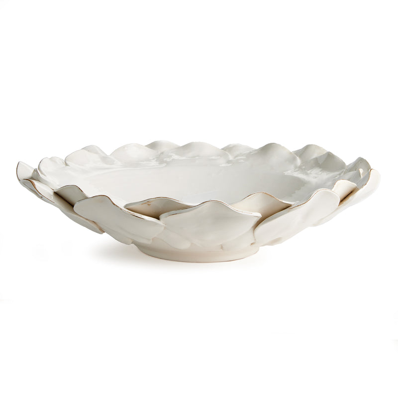 NAPA Home & Garden, DI ROSA SHALLOW DECORATIVE BOWL,N2MG23WH