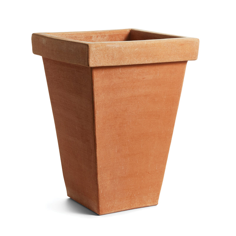 NAPA Home & Garden, IMPRUNETA TAPERED SQUARE PLANTER 18",N2MM07