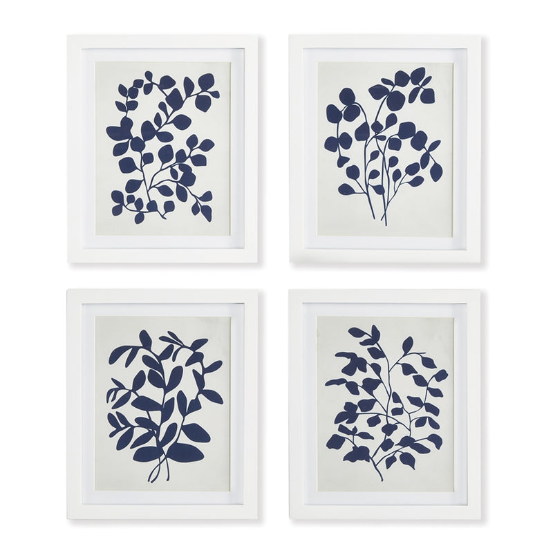 Napa Home Garden, LEAFY VINE PRINTS ,SET OF 4,n2nh07