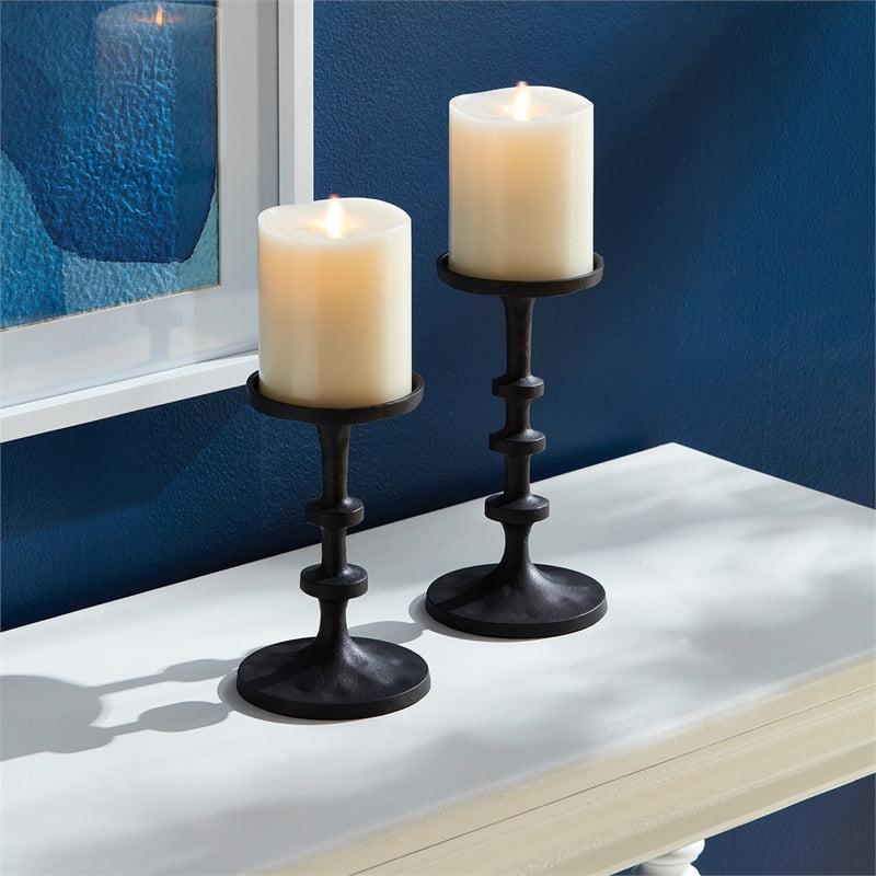 Napa Home Garden, ABACUS PETITE CANDLE STANDS ,SET OF 2,n2rb05bz