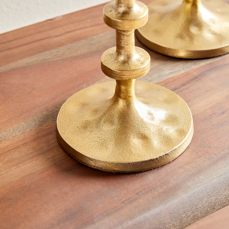 NAPA Home & Garden, ABACUS PETITE CANDLE STANDS, SET OF 2,N2RB05GD