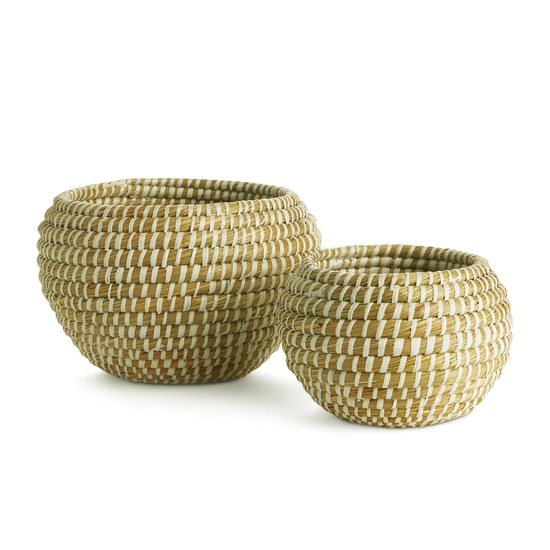 Napa Home Garden, RIVERGRASS PLANT BASKETS ,SET OF 2,n2rg01