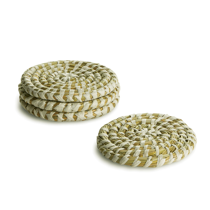 NAPA Home & Garden, RIVERGRASS COASTERS, SET OF 4,N2RG03