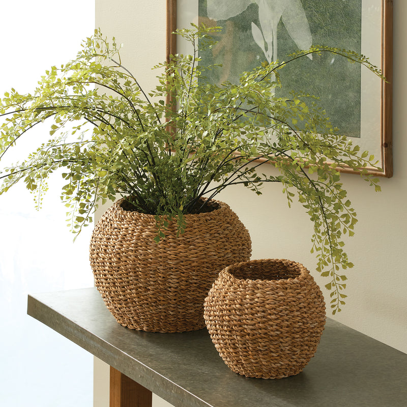 NAPA Home & Garden, SEAGRASS PLANT BASKETS, SET OF 2,N2SG01