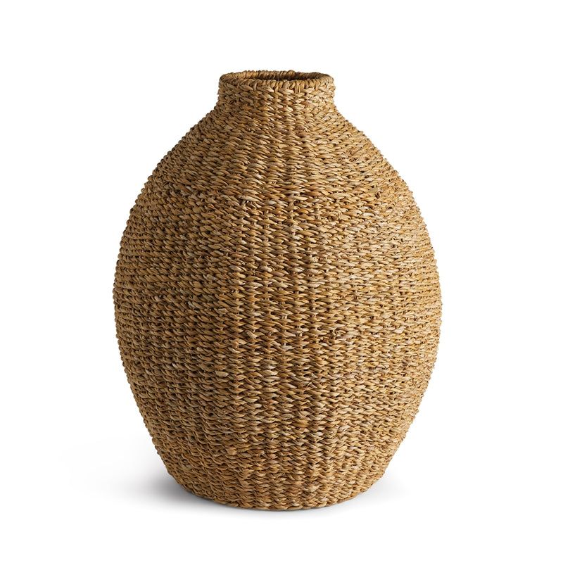 Napa Home Garden, SEAGRASS TEARDROP VASE,n2sg06