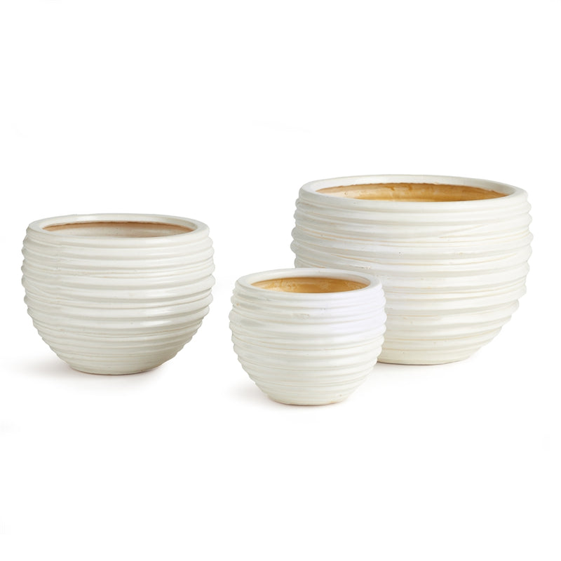 Napa Home Garden, ALORA POTS ,SET OF 3,n2sr09