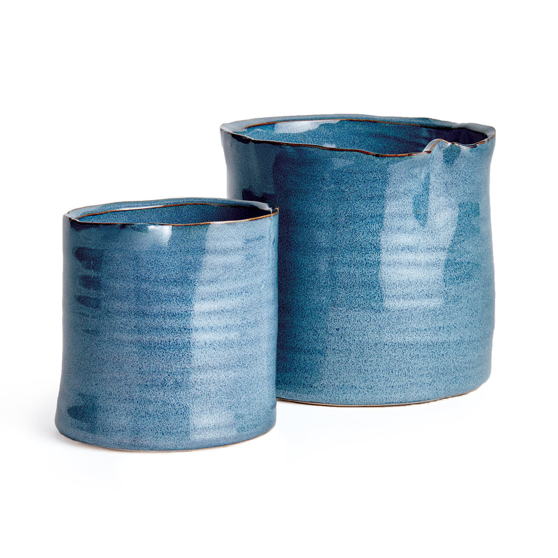 NAPA Home & Garden, ALVA POTS, SET OF 2,N3CH13BL