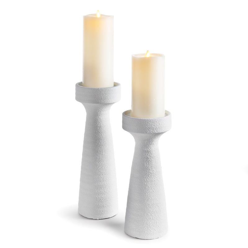 NAPA Home & Garden, COLTON CANDLESTANDS, SET OF 2,N3DG12WH