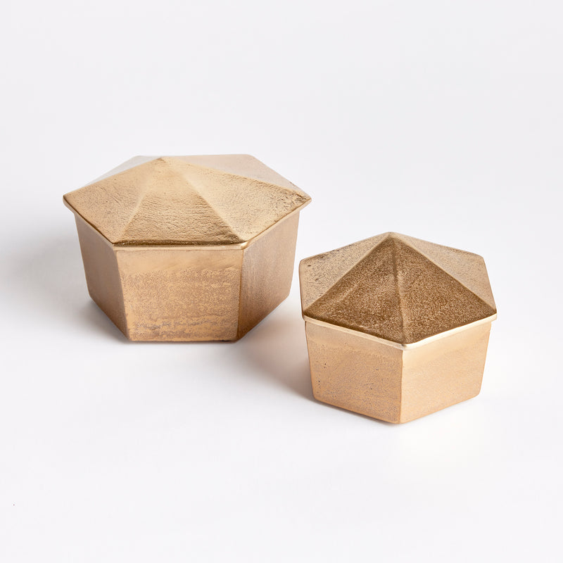 NAPA Home & Garden, LUCA LIDDED BOXES, SET OF 2,N3DK25