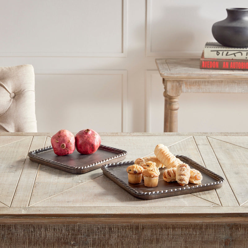NAPA Home & Garden, LANGLEY TRAYS, SET OF 2