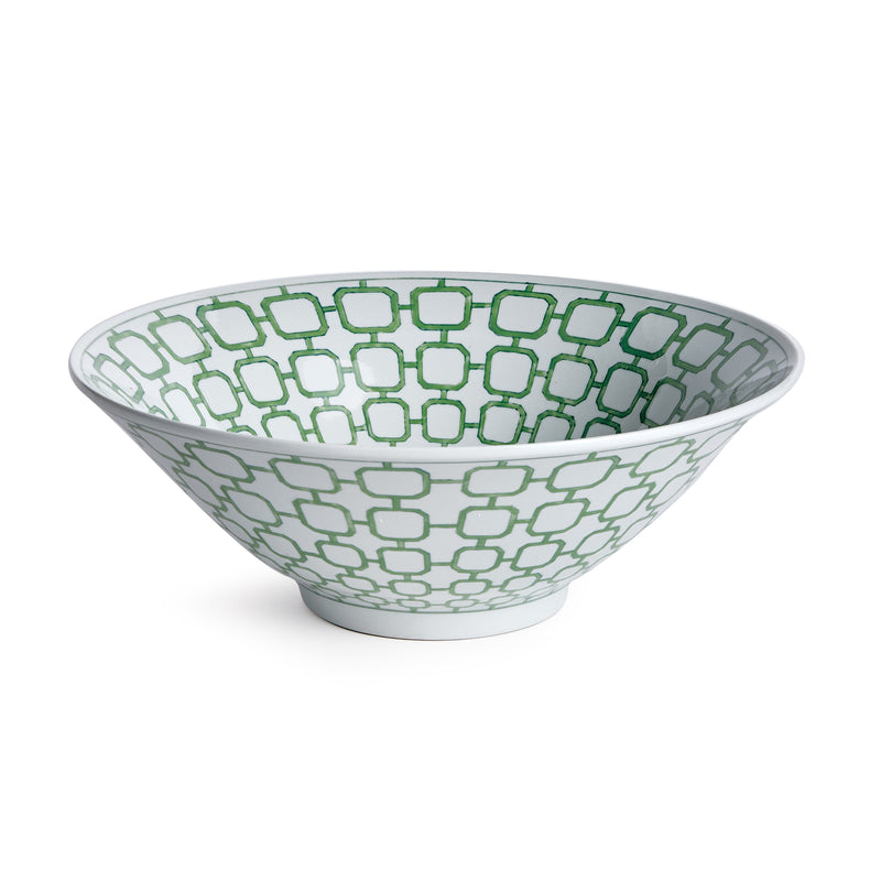 NAPA Home & Garden, IMPERIAL LINK DECORATIVE BOWL,N3FG20