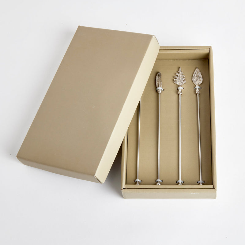 NAPA Home & Garden Leaf Swizzle Sticks