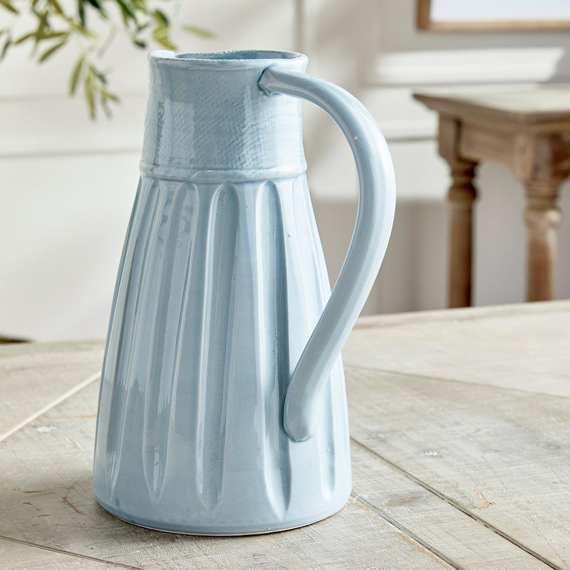 NAPA Home & Garden, CASCINA DECORATIVE PITCHER MEDIUM,N3MG32BLL