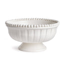 NAPA Home & Garden, COLETTA DECORATIVE FOOTED LOW BOWL,N3MP22WH