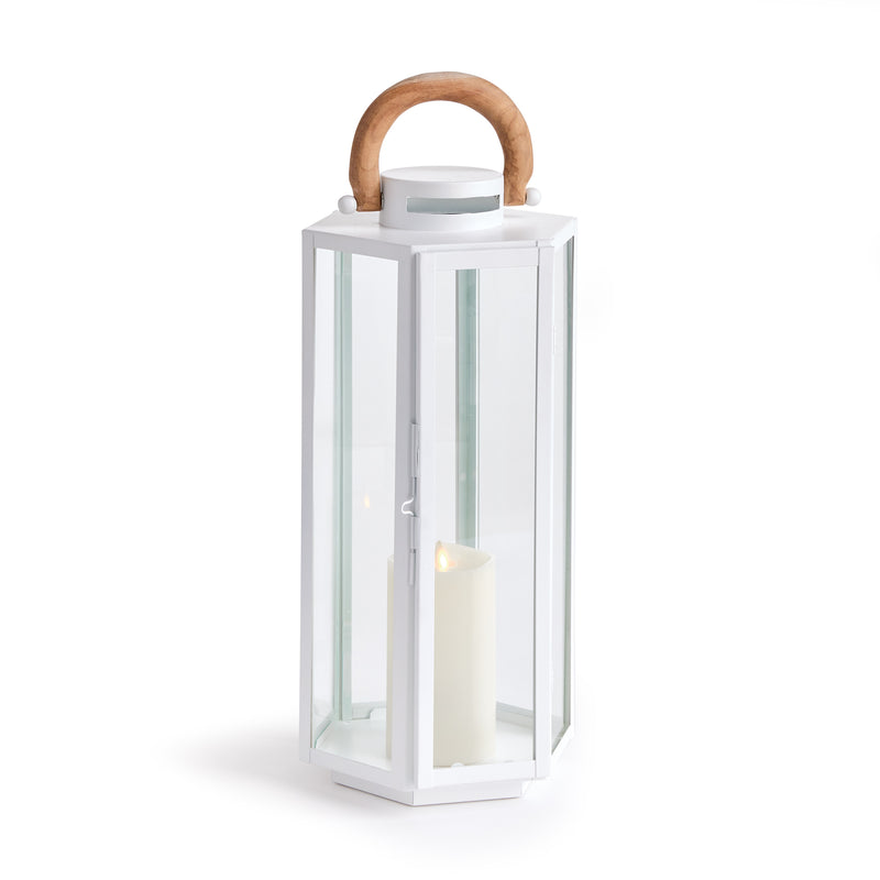 NAPA Home & Garden, DOCKSIDE OUTDOOR LANTERN SMALL,N3PX02WH