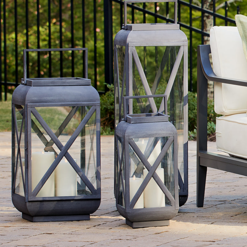 NAPA Home & Garden, TERRAZZA OUTDOOR LANTERN MEDIUM,N3RB02