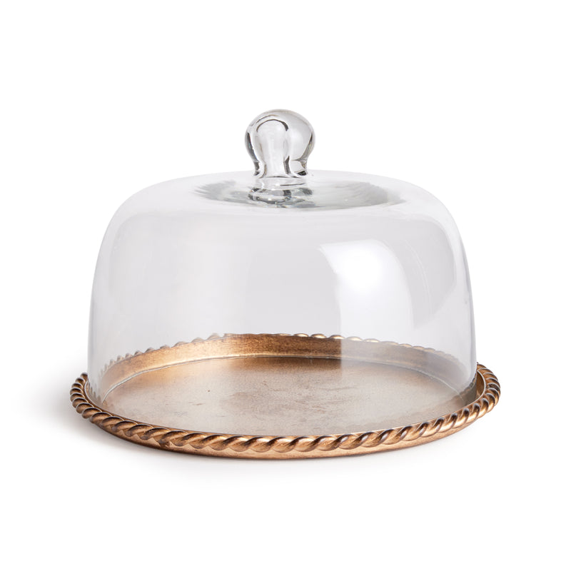 NAPA Home & Garden, BRAIDEN TRAY WITH CLOCHE SMALL,N3SE03