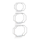NAPA Home & Garden, HUDSON MIRRORED WALL SHELVES, SET OF 3,N3TY201SV