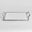 NAPA Home & Garden, DAPHNE MIRRORED TRAY WITH HANDLES,N3TY405SV