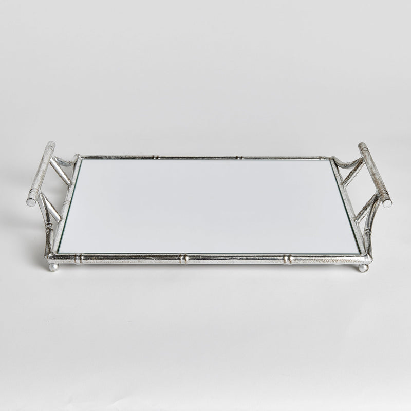 "Daphne Mirrored Tray with Handles by NAPA Home & Garden"