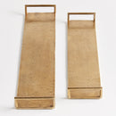 NAPA Home & Garden, ELORA DECORATIVE NARROW TRAYS, SET OF 2,N4DK07
