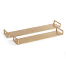 NAPA Home & Garden, ELORA DECORATIVE NARROW TRAYS, SET OF 2,N4DK07