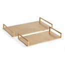 NAPA Home & Garden, ELORA DECORATIVE TRAYS, SET OF 2,N4DK08