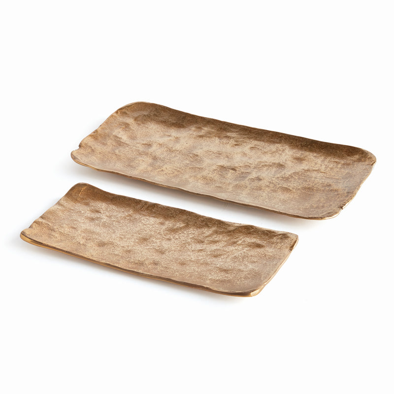 NAPA Home & Garden, IMANI DECORATIVE RECTANGULAR TRAYS, SET OF 2,N4DK18