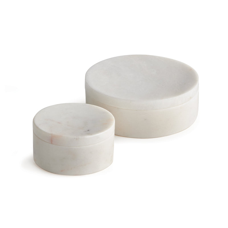 NAPA Home & Garden, AMANI ROUND LIDDED BOXES, SET OF 2,N4ES09