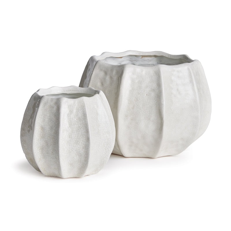 NAPA Home & Garden, ISLANDRA POTS, SET OF 2,N4FS03WH