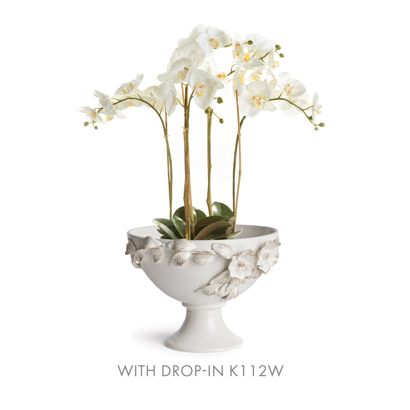 NAPA Home & Garden, FIORI DECORATIVE FOOTED BOWL,N4MG49