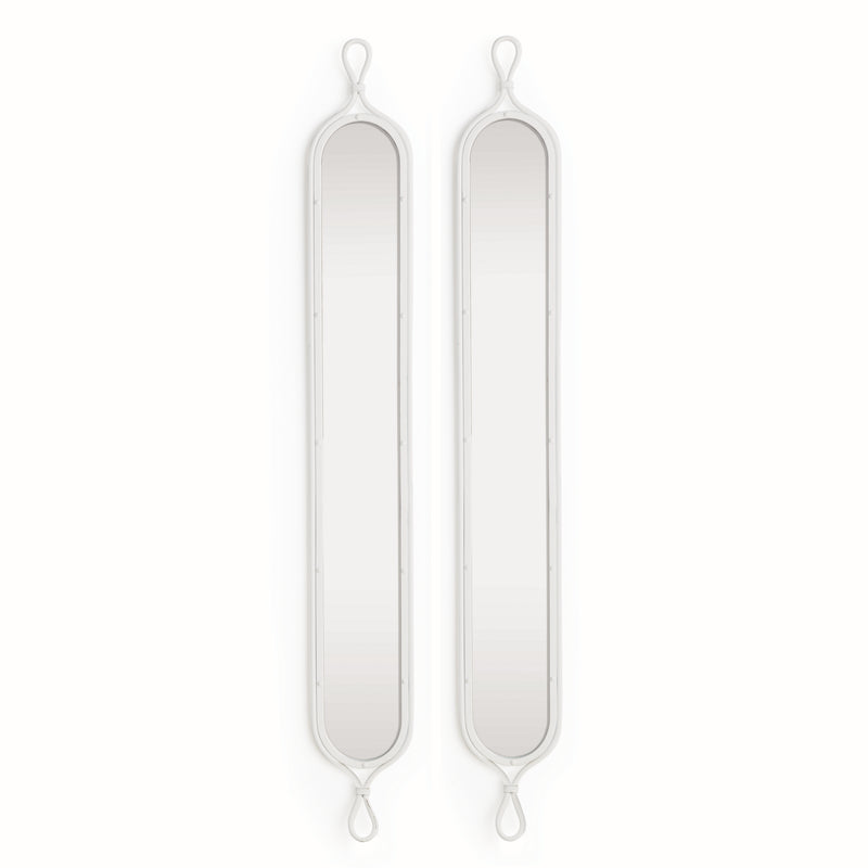 NAPA Home & Garden, TALL NARROW MIRRORS, SET OF 2,N4NH2202WH