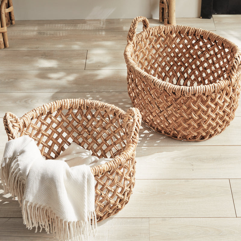 NAPA Home & Garden, EMLYN BASKETS WITH HANDLES, SET OF 2,N4PA01