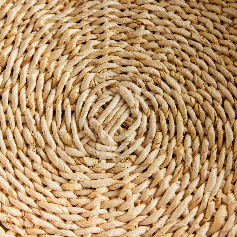 NAPA Home & Garden, ABACA FRENCH BRAIDED TRAYS, SET OF 2