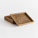 NAPA Home & Garden, BURMA RATTAN LIDDED LETTER BOX,N4TN01BR