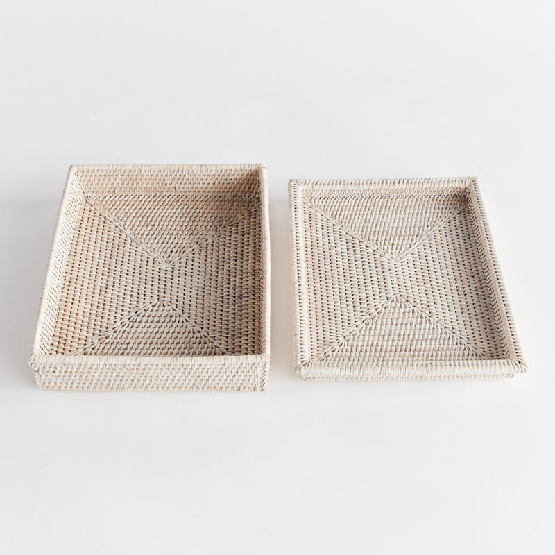 NAPA Home & Garden, BURMA RATTAN LIDDED LETTER BOX