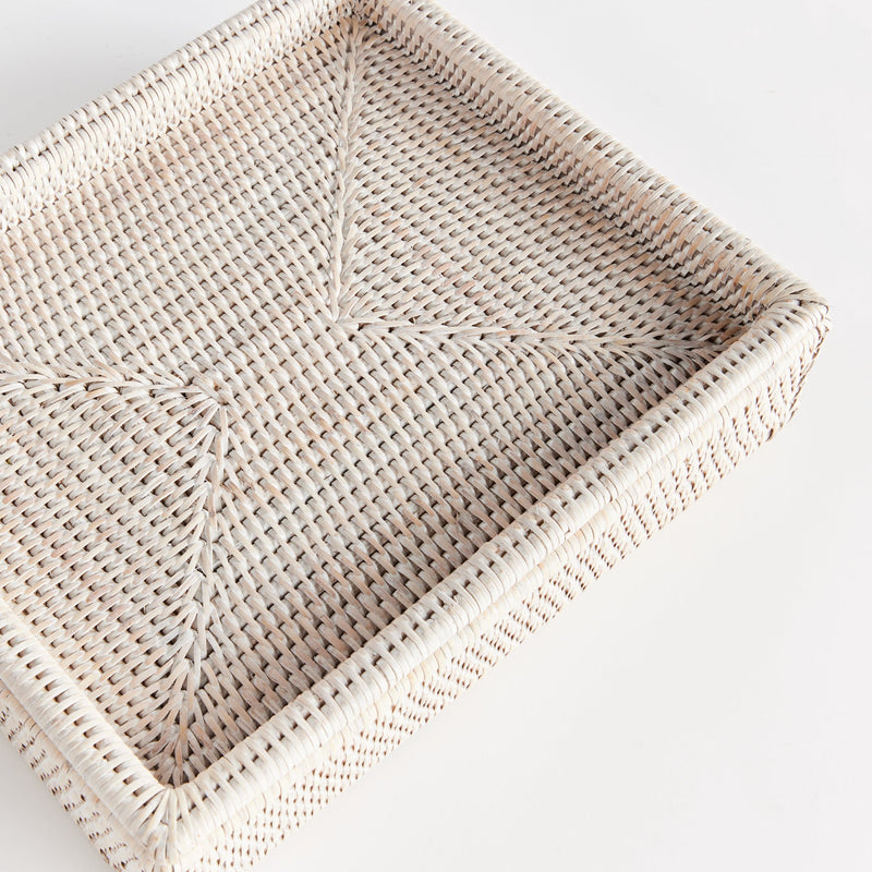 NAPA Home & Garden, BURMA RATTAN LIDDED LETTER BOX