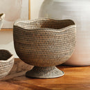 NAPA Home & Garden, BURMA RATTAN FOOTED CACHEPOT,N4TN05GY